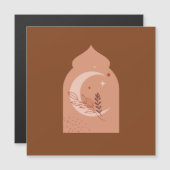 Carte Magnétique Couverture jetée en fleece Boho esthétique Ramadan (Devant / Derrière)