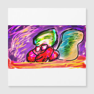 Carte Magnétique crabe bernard l'ermite gemme
