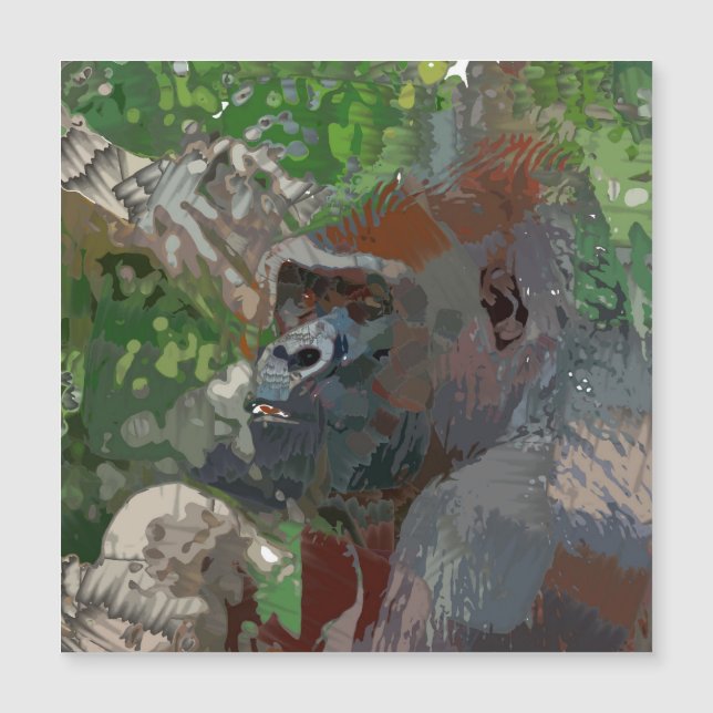 Carte Magnétique Crazy Paint (Devant)