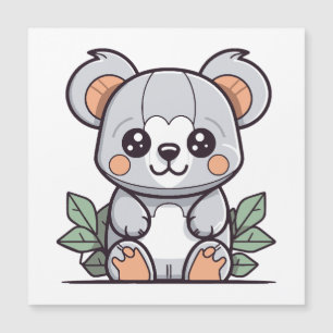 Carte Magnétique Création de Koala Vector Magique Kawaii