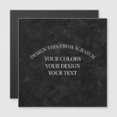 Carte Magnétique Créez votre propre (Devant / Derrière)