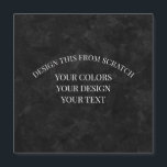 Carte Magnétique Créez votre propre<br><div class="desc">Créez vos propres trucs personnalisés à partir de zéro en remplaçant l'image actuelle par l'une de vos propres ou customisez l'arrière - plan actuel avec votre propre texte personnalisé dans vos polices et couleurs préférées.</div>