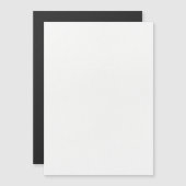 Carte Magnétique Créez Votre Propre (Devant / Derrière)