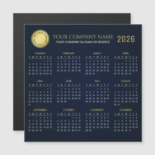 Carte Magnétique Créez votre propre calendrier d'entreprise 2026