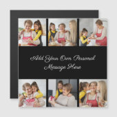 Carte Magnétique Créez votre propre collection de photos 6 Ajouter (Devant / Derrière)