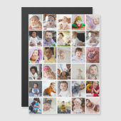 Carte Magnétique Créez votre propre collection photo 30 (Devant / Derrière)