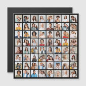 Carte Magnétique Créez votre propre collection photo de 64 (Devant / Derrière)