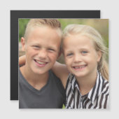 Carte Magnétique Créez votre propre photo (Devant / Derrière)