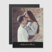 Carte Magnétique Créez votre propre photo (Devant / Derrière)