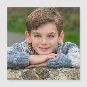 Carte Magnétique Créez Votre Propre Photo De Fils Personnalisée Dou