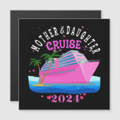 Carte Magnétique Croisière Mère Et Fille 2024 (Devant / Derrière)