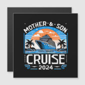 Carte Magnétique Croisière mère et fille 2024 (Devant / Derrière)