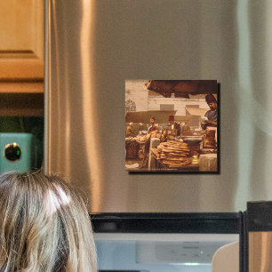 Carte Magnétique cuisine de rue à Istanbul du XIXe siècle