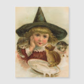 Carte Magnétique Cuite d'Halloween vintage (Devant)