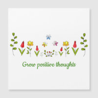 Cultiver des pensées positives fleurs
