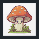 Carte Magnétique Cute kawaii style, La recherche de champignons<br><div class="desc">Cute kawaii style,  La recherche de champignons</div>