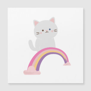Carte Magnétique Cutie Kitten Chat