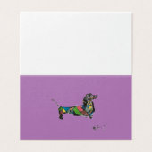 Carte magnétique Dachshund (Outside Unfolded)