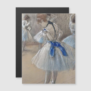 Carte Magnétique Danseuse au ruban bleu Edgar Degas