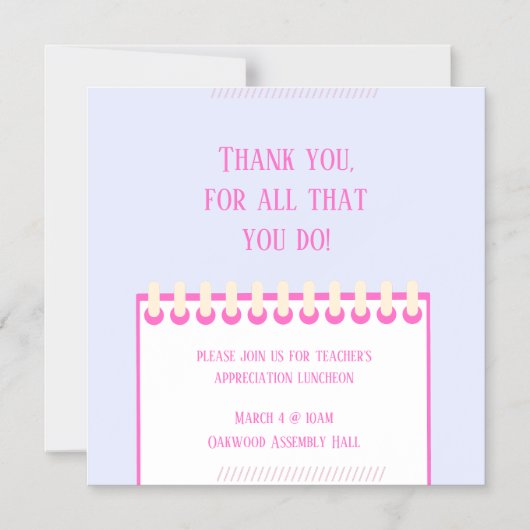 Carte magnétique d'appréciation pour enseignant pa (Recto)