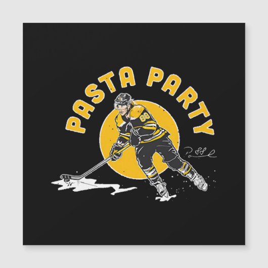 Carte Magnétique David Pastrnak (Devant)