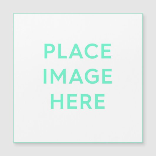 Carte magnétique de 5,25 po x 5,25 po (Devant)