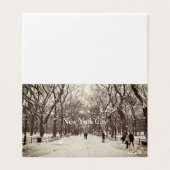 Carte magnétique de Central Park (Outside Unfolded)
