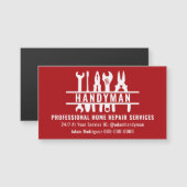 Carte magnétique de couleur modifiable (Devant / Derrière)