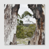 Carte magnétique de la fenêtre de la nature (Devant)