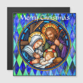 Carte magnétique de la nativité (Devant / Derrière)