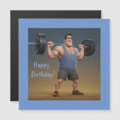 Carte magnétique de l'homme d'entraînement (Devant / Derrière)