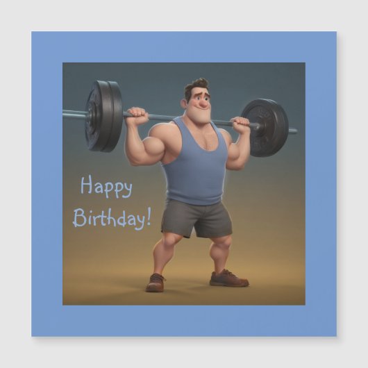 Carte magnétique de l'homme d'entraînement (Devant)