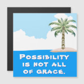 Carte magnétique de possibilité et de grâce (Devant / Derrière)