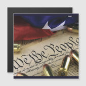 Carte Magnétique Déclaration d'indépendance (Devant / Derrière)