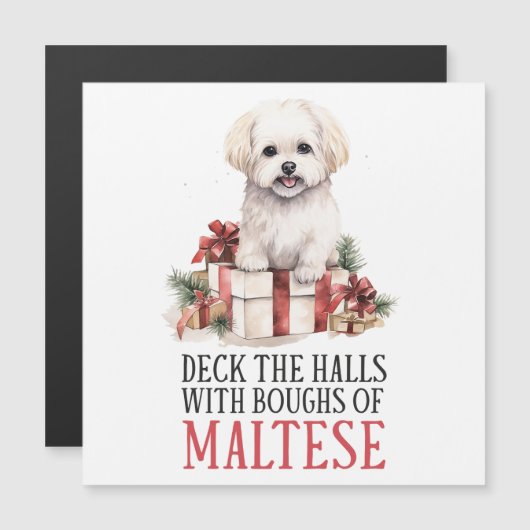 Carte Magnétique Découvrir Les Halls Avec Des Bouges De Maltais (Devant / Derrière)