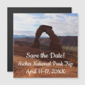 Carte Magnétique Delicic Arch I au Parc national des Arches (Devant / Derrière)