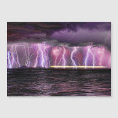 Carte magnétique des illuminations du Venezuela (Devant)