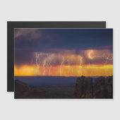 Carte magnétique des illuminations du Venezuela (Devant / Derrière)