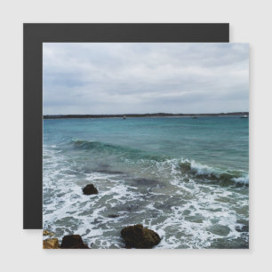 Carte Magnétique Des Vagues Sur L'Océan,