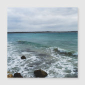 Carte Magnétique Des Vagues Sur L'Océan, (Devant)