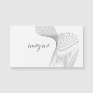 Carte Magnétique Design graphique moderne, simple et élégant d'Imag