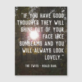 Carte Magnétique Devis d'application magnétique personnalisable - R (Devant)