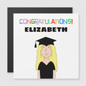 Carte Magnétique Diplômé (Devant / Derrière)