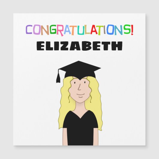 Carte Magnétique Diplômé (Devant)