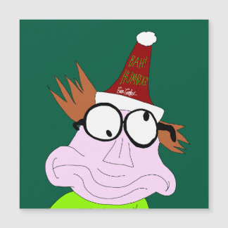Carte Magnétique Dr. LeBrick Bah Humbug Noël