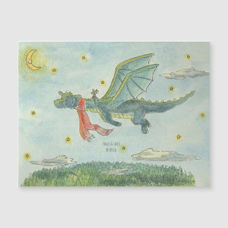 Carte Magnétique Dragon Rêveur | Tableau Magnétique