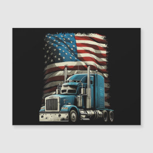Carte Magnétique Drapeau américain de camionnette pour voiture patr