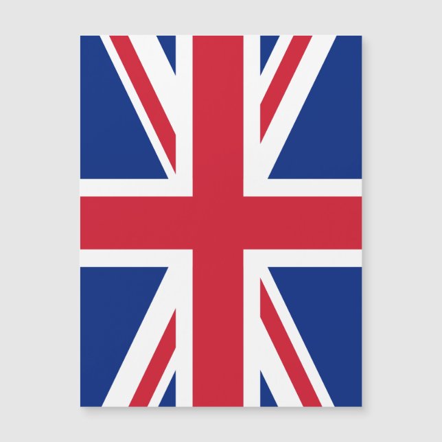 Carte Magnétique Drapeau du Royaume-Uni (Devant)