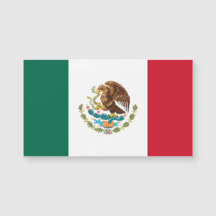 Carte Magnétique Drapeau Mexicain - Drapeau du Mexique