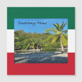 Carte magnétique du Mexique Zihuatanejo (Devant)